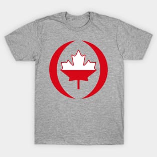 Polish Canadian Multinational Patriot Flag Series T-Shirt